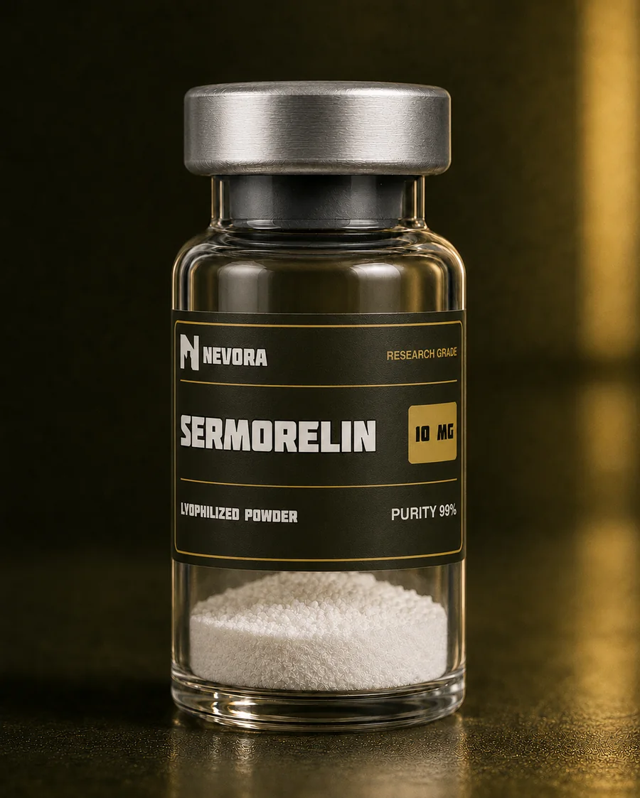 Flacon NEVORA Sermorelin 10 mg, lot None